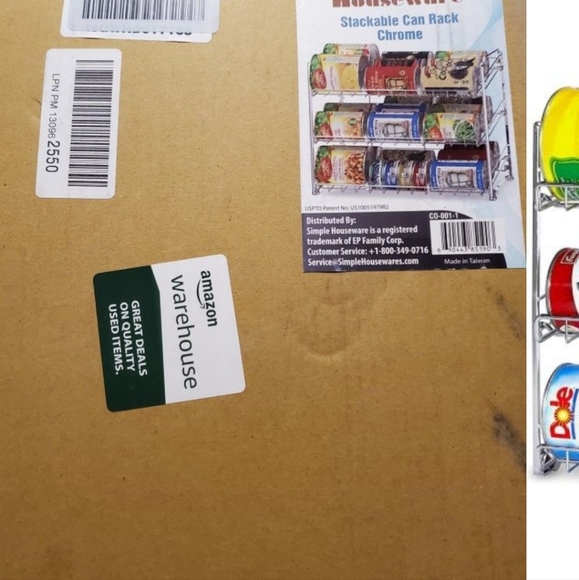 Can Rack Pantry Organizer - Picture 3 of 3